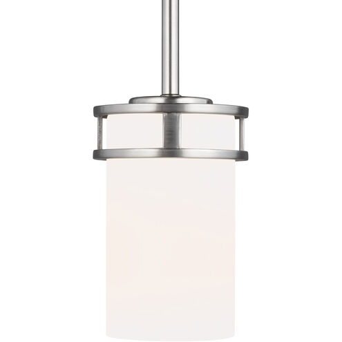 Robie 1 Light 4.38 inch Brushed Nickel Mini-Pendant Ceiling Light