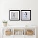 Animals Collection Green Framed Art
