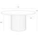 Banyan 59 X 30 inch Cream / Mocha Dining Table