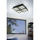 Masiano 1 LED 11 inch Black Flush Mount/Wall Sconce Ceiling Light