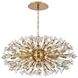 Vera 38 Light 23 inch Gold Pendant Ceiling Light