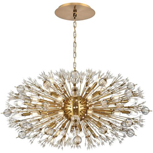 Vera 38 Light 23 inch Gold Pendant Ceiling Light