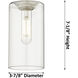 Crown Point 4 Light 33.88 inch Satin Nickel Bath Vanity Light Wall Light in Mercury Glass
