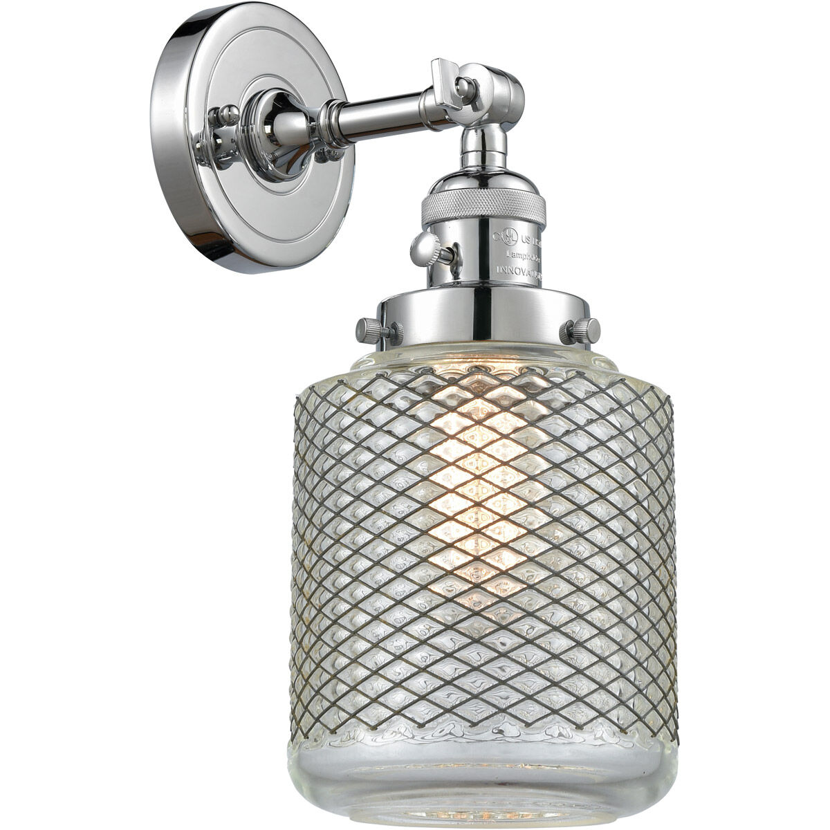 Franklin Restoration Stanton LED 6 inch Polished Chrome Sconce Wall Light, Franklin Restoration