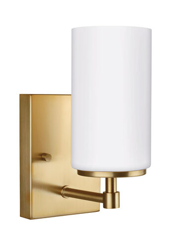 Alturas 1 Light 4.38 inch Satin Brass Bath Vanity Wall Sconce Wall Light