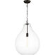 ED Ellen DeGeneres Magnus 1 Light 18.5 inch Aged Iron Pendant Ceiling Light