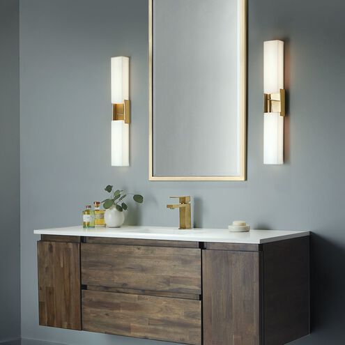 Artemis Sconce Wall Light in Satin Brass