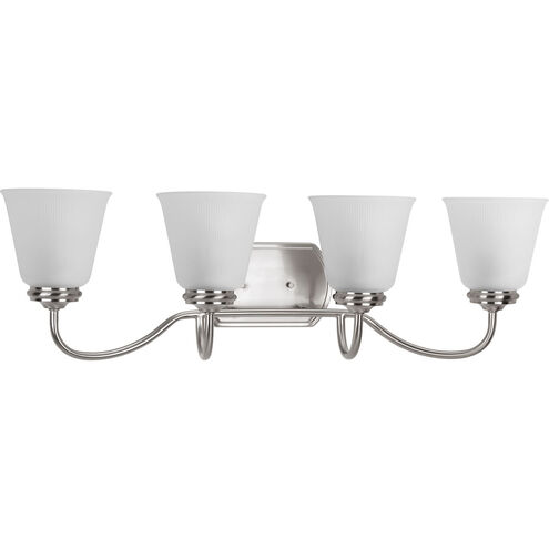 Keats 4 Light 29.38 inch Brushed Nickel Bath Vanity Wall Light