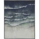Abstract Blue/Cream Wall Art