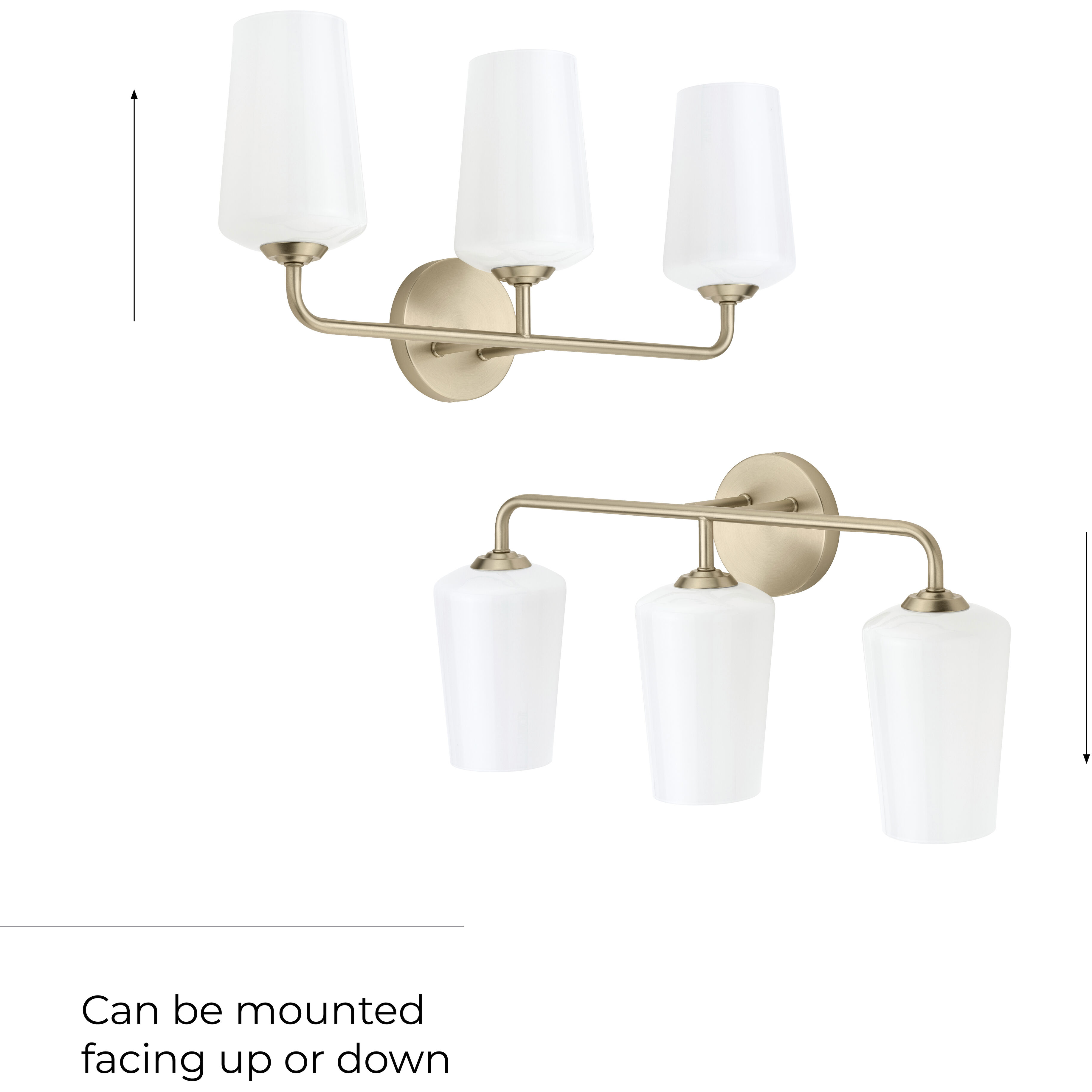 Celino 3 Light 23.25 inch Champagne Bronze Vanity Light Wall Light