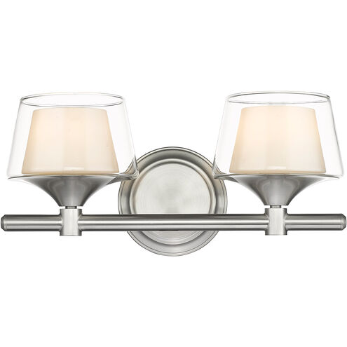 Laguna 2 Light 15 inch Polished Chrome Bath Vanity Light Wall Light in Incandescent