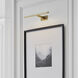 Ian K. Fowler Petrel 15 watt 18 inch Hand-Rubbed Antique Brass Picture Light Wall Light