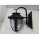 Light Visions Traditional LED 14 inch Dark Bronze Outdoor Wall, Clear Water Glass 10619/1 - Open Box