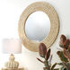 Meadow 36 X 36 inch Natural Seagrass Mirror