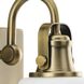 Preston 1 Light 7.5 inch Vintage Brass Bath Light Wall Light