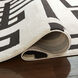 Optika 158 X 118 inch Black/White Rug in 10 x 13