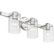 Munich 3 Light 22.5 inch Polished Chrome Vanity Sconce Wall Light