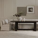 Fable Beige Slipcover Dining Banquette, L-Shape