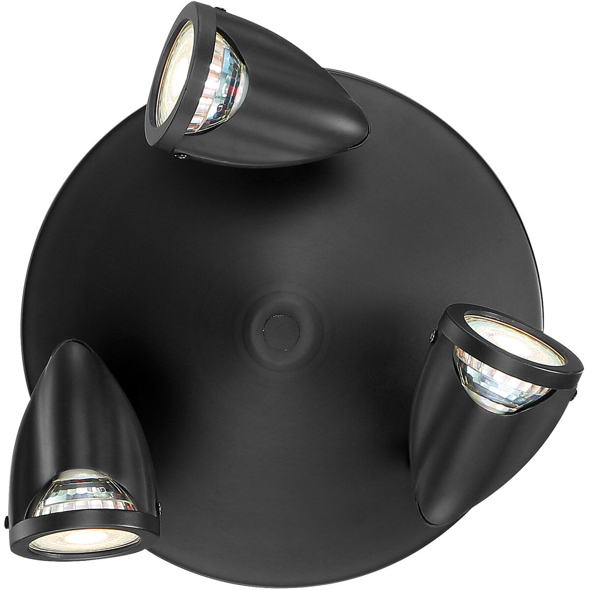 Cobra LED 10 inch Black Flush Mount Ceiling Light