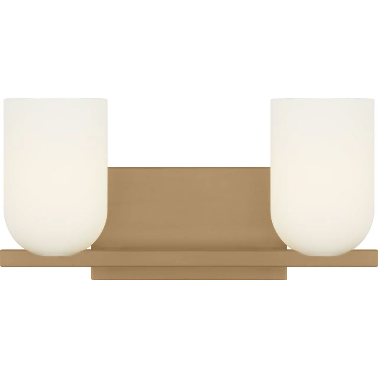 Neblina 2 Light 13.25 inch Satin Brass Vanity Light Wall Light in Standard