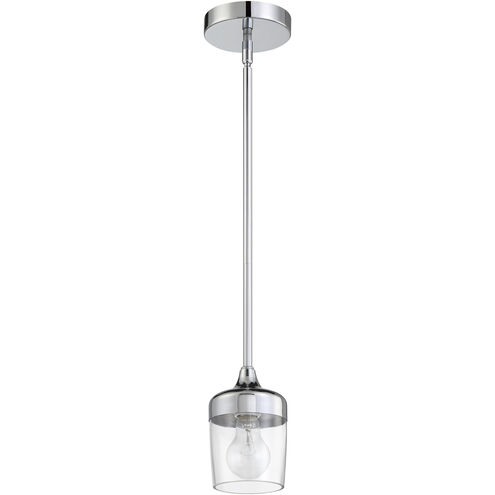 Wrenn 1 Light 5.12 inch Chrome Mini Pendant Ceiling Light