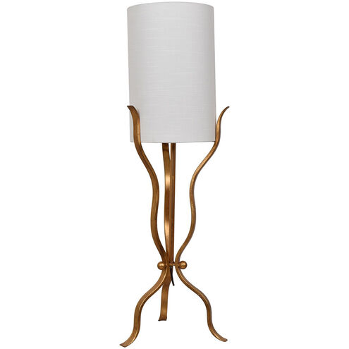 Xavier 37 inch 100 watt Gold Table Lamp Portable Light