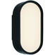Melody LED 5 inch Flat Black ADA Wall Sconce Wall Light