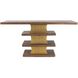 Robin Baron 60 inch Natural and Gold Console Table