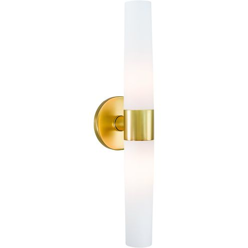 Saber 2 Light 20 inch Honey Gold Bath Light Wall Light in Incandescent