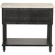 Artemio 32 X 32 inch Black Walnut Side Table