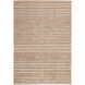 Natural Luxe 114 X 79 inch Blue Rug in 6 x 9
