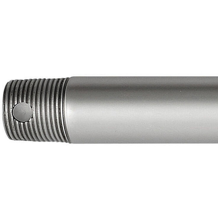 Downrod Satin Steel Fan Downrod