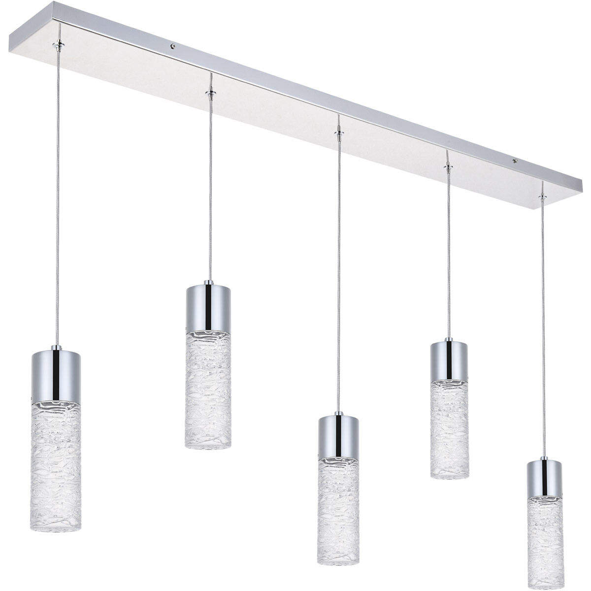 Constellation LED 42 inch Chrome Pendant Ceiling Light