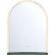 Serin 24 X 1 inch Green Mirror