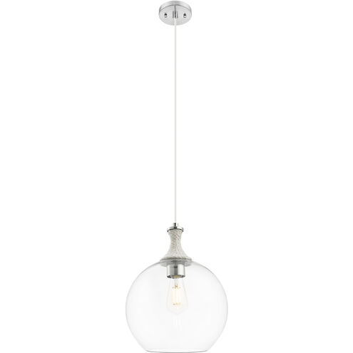 Downtown Urban Astor 1 Light 12 inch Satin Nickel Mini Pendant Ceiling Light