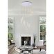 Polaris 20 Light 38 inch Chrome Chandelier Ceiling Light