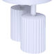 Rexton 2 Light White Track Lighting Ceiling Light
