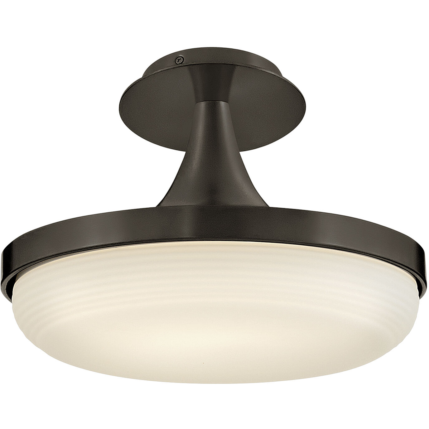 Elsa LED 14 inch Black Oxide Pendant Ceiling Light, Semi-Flush Mount