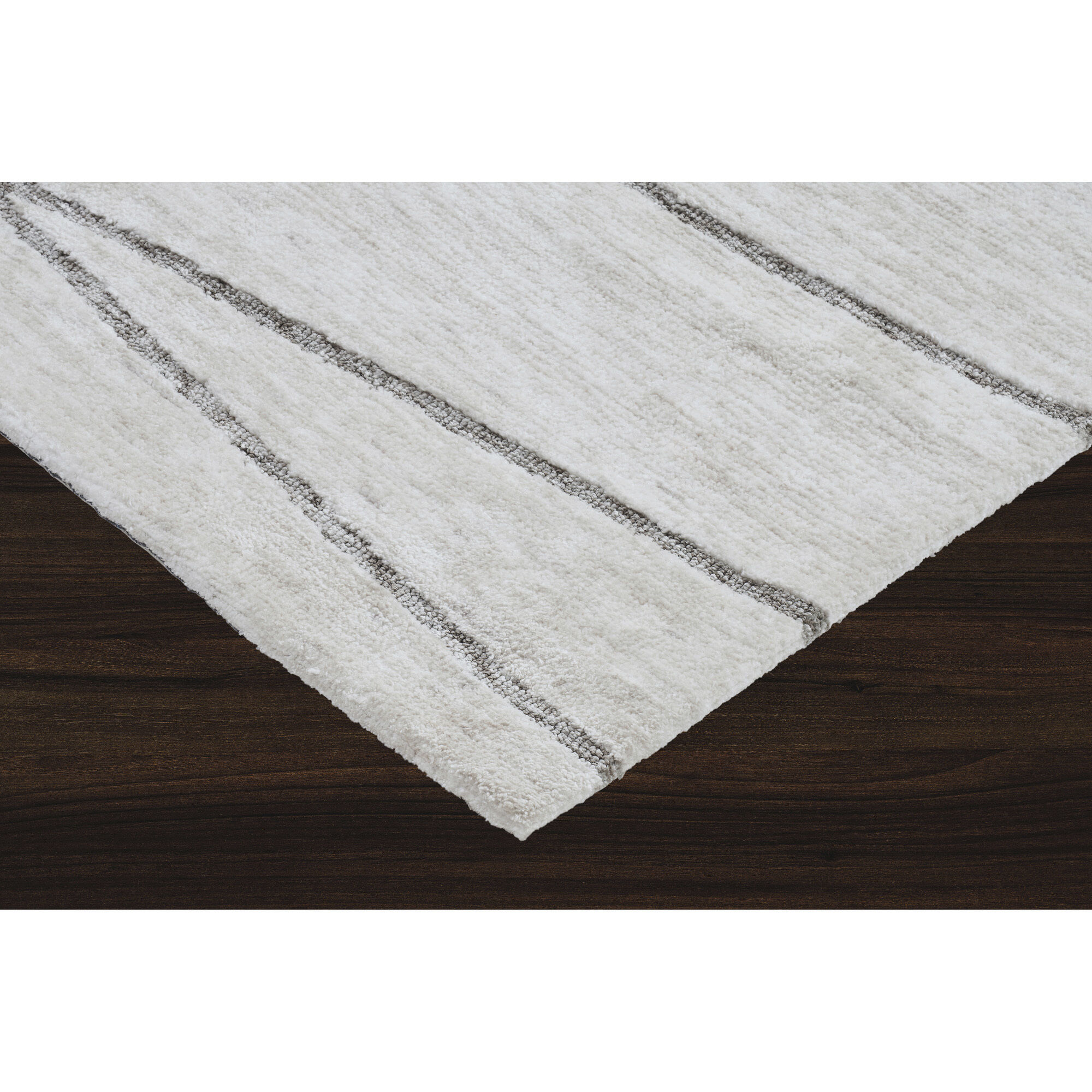 Hazel 122 X 94 inch Off White and Grey Rug, 7'10" x 10’2" ft