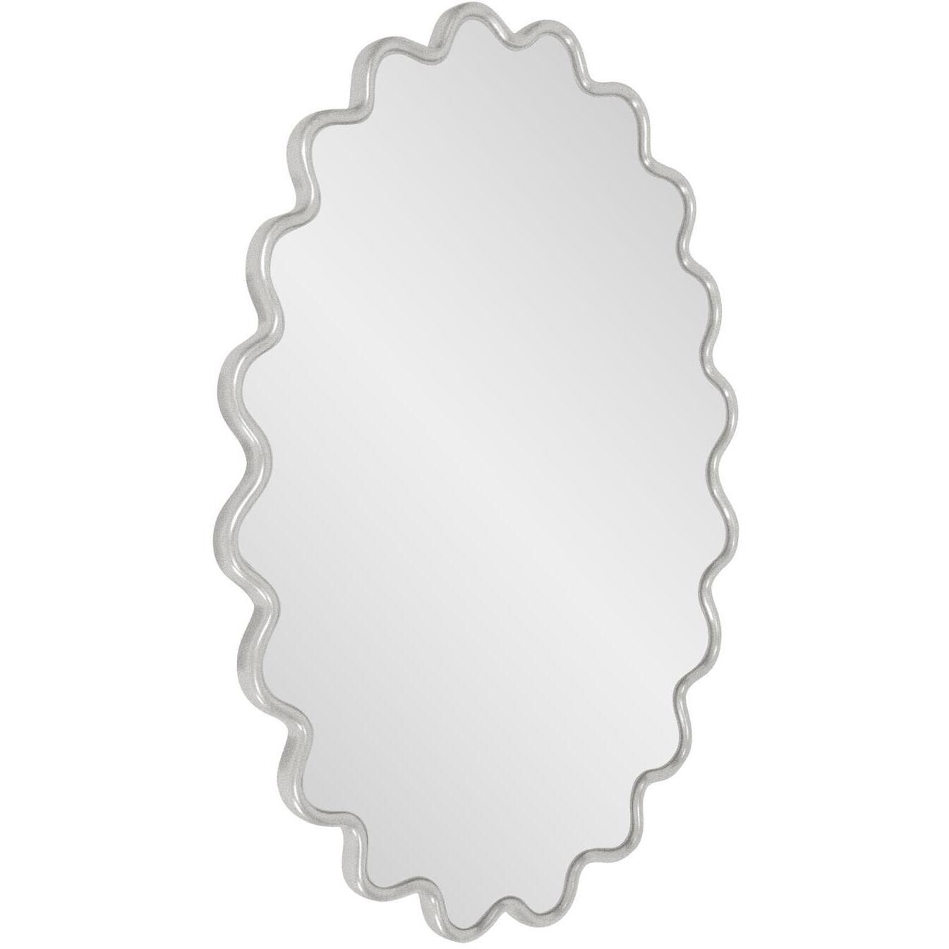 Cloud 36 X 24 inch Nickel Mirror