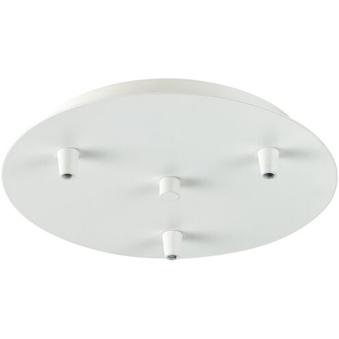 Custom Cord White Multi Port Canopy, Round