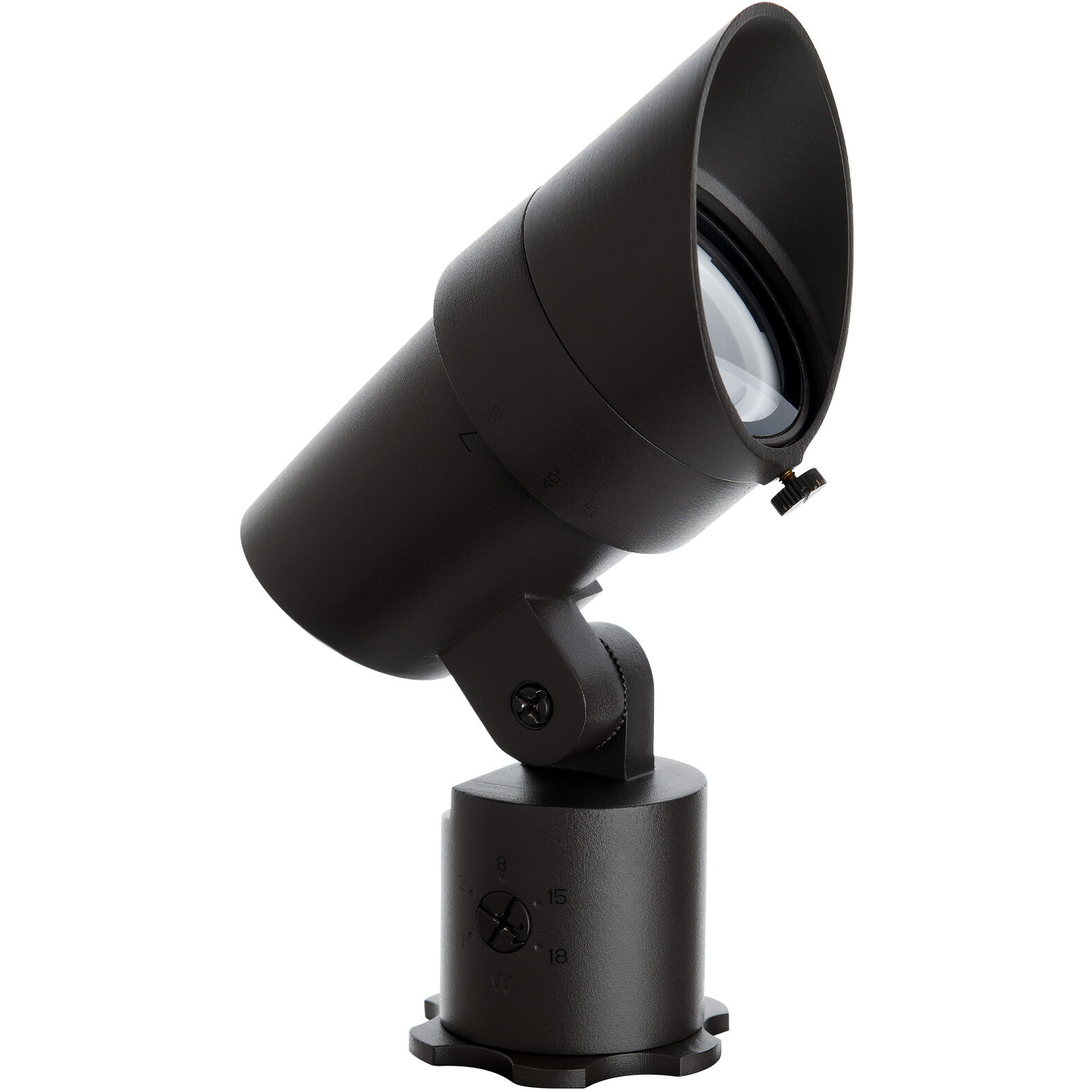 Tyler Black 18 watt LED Spot and Flood Lighting in 2700K, Low Voltage Accent Light, WAC Landscape