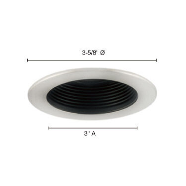 Signature Antique Bronze Recessed Lighting Trim