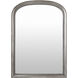 Nalanda 42 X 30 inch Metallic - Silver Mantel Mirror