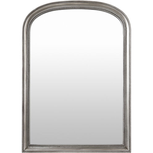 Nalanda 42 X 30 inch Metallic - Silver Mantel Mirror