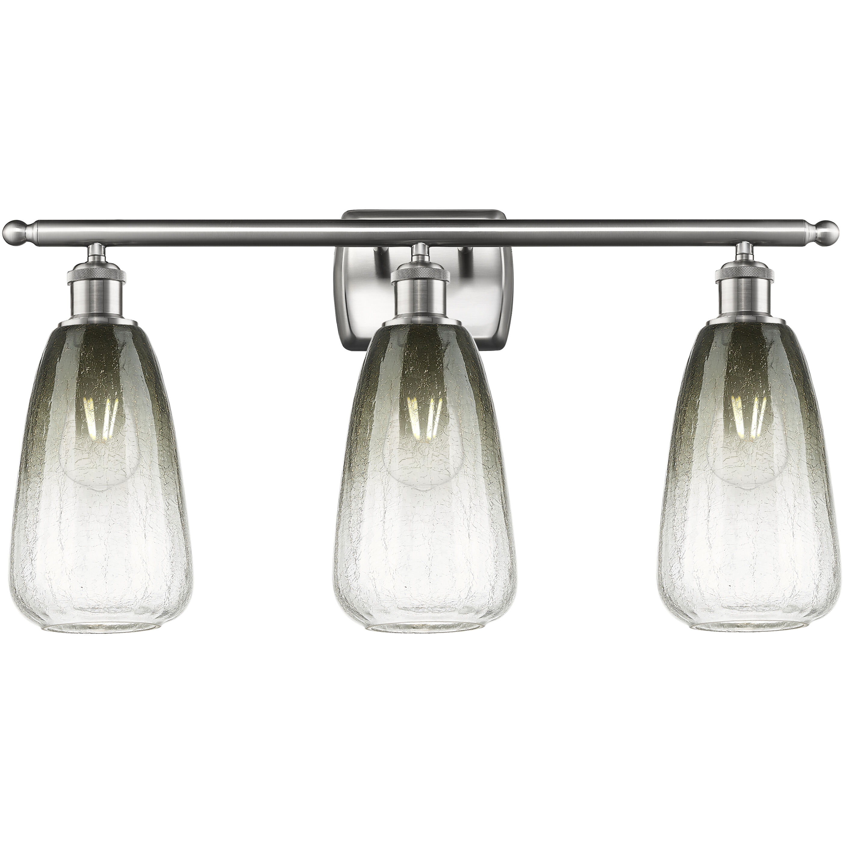 Ballston Brookhaven Almond 3 Light 26.00 inch Bathroom Vanity Light