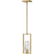 Ana LED 7 inch Heritage Brass Indoor Pendant Ceiling Light
