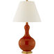 Christopher Spitzmiller Addison 29.25 inch 100 watt Cinnabar Table Lamp Portable Light in Natural Percale, Medium
