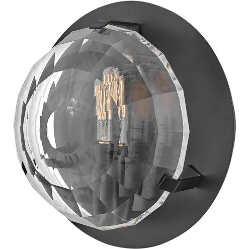 Leo 1 Light 8.75 inch Black ADA Indoor Wall Sconce Wall Light