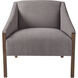 Findlay Medium Gray / Dark Brown Accent Chairs